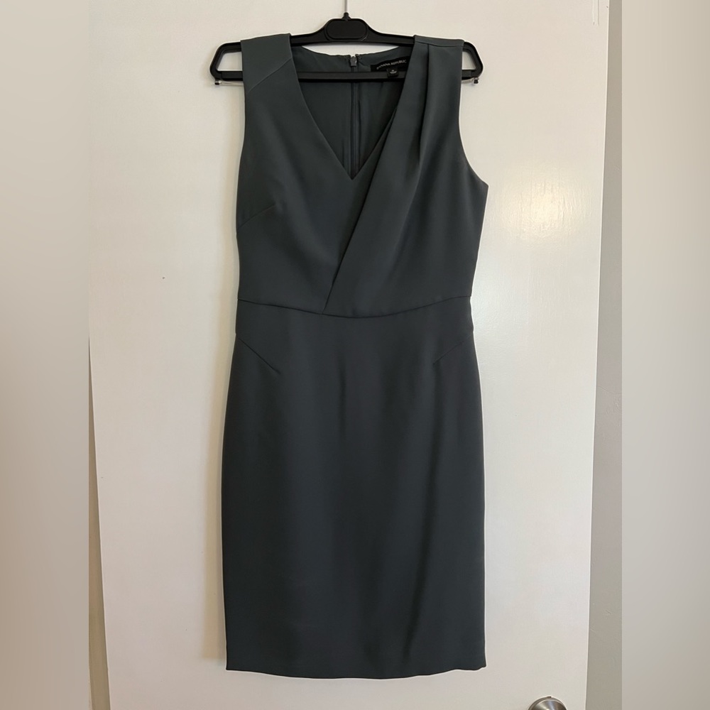 Banana Republic Grey Professional Dress